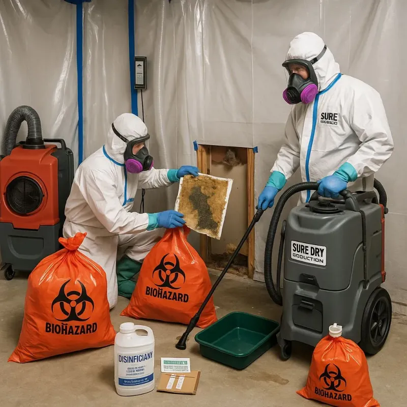 Contaminated Water Handling Protocols process in Whitehall, PA